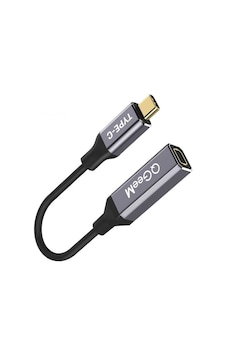 Qgeem Qg-ua08 Type-c To Mini Display Dönüştürücü Siyah