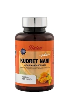 Balen Kudret Narı ve Sarı Kantaron Yağı Yumuşak Kapsül 1580 MG 100 Kapsül Balen Kudret Narı ve Sarı Kantaron Yağı Yumuşak Kapsül 1580 MG 100 Kapsül