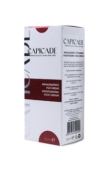 Capicade Nemlendirici Yüz Kremi 50 Ml Capicade Nemlendirici Yüz Kremi 50 Ml
