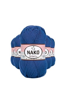 Tedar 5 Adet Pırlanta Amigurumi El Örgü İpi Yünü Koyu Mavi 10084 Najmaddin (No:1) 8.5Cm X 10.5 Cm
