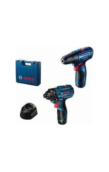 Bosch Gsr 120-lı Akülü Vidalama + Gdr 120-lı Akülü Somun Sıkma 2'li Bosch Gsr 120-lı Akülü Vidalama + Gdr 120-lı Akülü Somun Sıkma 2'li