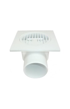 Plastik Yer Süzgeci 10x10 Cm 50 Mm Yandan Çıkış Diğer Plastik Yer Süzgeci 10x10 Cm 50 Mm Yandan Çıkış Diğer