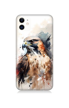 Apple Uyumlu iPhone 11 Silikon Kılıf Siyah Beyaz Asil Kartal Apple Uyumlu iPhone 11 Silikon Kılıf Siyah Beyaz Asil Kartal