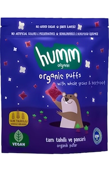 Humm Organic Organik Tam Tahıllı & Pancarlı Puflar 30 G Humm Organic Organik Tam Tahıllı & Pancarlı Puflar 30 G