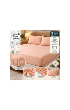 Slc Home %100 Pamuk Kumaş 160 X 200 Cm Lastikli Çarşaf 2li Yastık Kılıflı Dahil Çift Kişilik 3lü Set Pembe - 939639330 Pembe Slc Home %100 Pamuk Kumaş 160 X 200 Cm Lastikli Çarşaf 2li Yastık Kılıflı Dahil Çift Kişilik 3lü Set Pembe - 939639330 Pembe
