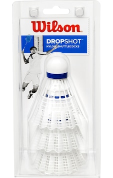 Wilson Badminton Topu Dropshot 3'lü Beyaz Wrt6048wh