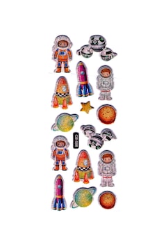 Sticker Kabartmalı Sticker Defter, Planlayıcı Etiket - Cb-588 16x7 Cm- Astranot, Roket Sticker Kabartmalı Sticker Defter, Planlayıcı Etiket - Cb-588 16x7 Cm- Astranot, Roket