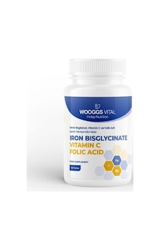 Wooggs Vital Demir Bisglisinat Vitamin C Ve Folik Asit İteg 120 Tablet Wooggs Vital Demir Bisglisinat Vitamin C Ve Folik Asit İteg 120 Tablet