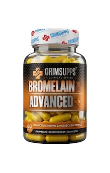 Grımsupps Bromelian Advanced+ Zinc + Koenzim Q10 60 Capsules Grımsupps Bromelian Advanced+ Zinc + Koenzim Q10 60 Capsules