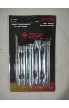Sosin Kovan Anahtar Seti 6 Parçalı Üstün Kaliteli Sosin Kovan Anahtar Seti 6 Parçalı Üstün Kaliteli