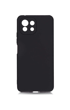 Xiaomi Mi 11 Lite Kılıf Zore Premier Silikon Kapak Siyah