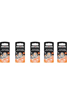 Rayovac 13 Numara İşitme Cihazı Pili Blister 6 x 5'li
