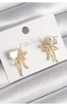 Pirinç Gold Renk Zirkon Taşlı Kurdele Model Kadın Küpe Eb-53-vice/ 1395 3765 Çok Renkli Pirinç Gold Renk Zirkon Taşlı Kurdele Model Kadın Küpe Eb-53-vice/ 1395 3765 Çok Renkli
