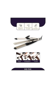 Sinbo SHD-7046 3in1 Fonksiyonel Saç Maşası 25 MM Sinbo SHD-7046 3in1 Fonksiyonel Saç Maşası 25 MM