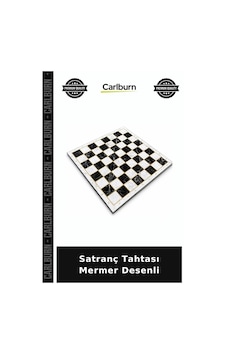 Satranç Tahtası Mermer Desenli Ofis Çocuğa Sergi Satranç Tahtası Mermer Desenli Ofis Çocuğa Sergi