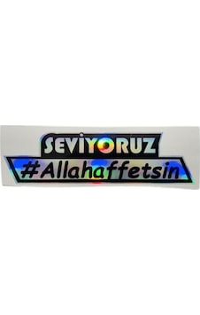 Seviyoruz Motosiklet Sticker 13cm X 4cm