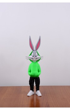 Bugs Bunny Figürü - Özel Tasarım 36 Cm Yeşil - 693897402 Bugs Bunny Figürü - Özel Tasarım 36 Cm Yeşil - 693897402