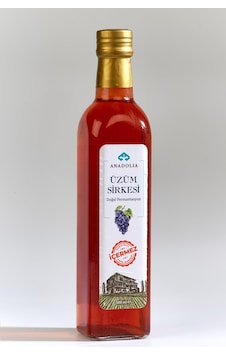 Anadolia Doğal Fermantasyon Üzüm Sirkesi 500 ML Anadolia Doğal Fermantasyon Üzüm Sirkesi 500 ML