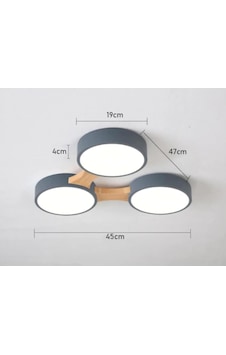 Simaavize Minimalist Modern Led 3’Lü Avize' Simaavize Minimalist Modern Led 3’Lü Avize'