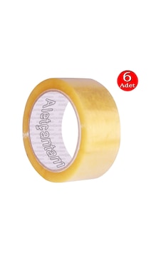 Aletçantam Şeffaf Koli Bandı 100 yrd - 6'lı Paket