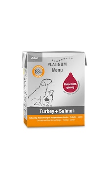 Platinum Hindili Ve Somonlu Köpek Yaş Maması 375 Gr Platinum Hindili Ve Somonlu Köpek Yaş Maması 375 Gr
