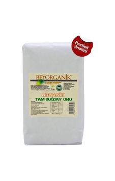 Bey Organik Tam Buğday Un 1000 G Pestisit Ve Aflatoksin Analizli Bey Organik Tam Buğday Un 1000 G Pestisit Ve Aflatoksin Analizli