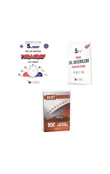 2027 Limit 5. Sınıf Paragraf Kronometre + Türkçe Dil Becerileri Etkinlikleri Soru + Ankapade 3'lü Set 2027 Limit 5. Sınıf Paragraf Kronometre + Türkçe Dil Becerileri Etkinlikleri Soru + Ankapade 3'lü Set