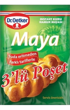 Kuru Maya 10 Gr 3'lü Paket Kuru Maya 10 Gr 3'lü Paket