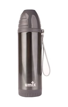 Umix Çelik Içli Matara 500Ml Siyah Umix Çelik Içli Matara 500Ml Siyah
