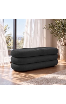 İnarch Dizayn Naturis Sandıklı Bench Depolama Alanlı Modern Puf Koyu Gri İnarch Dizayn Naturis Sandıklı Bench Depolama Alanlı Modern Puf Koyu Gri