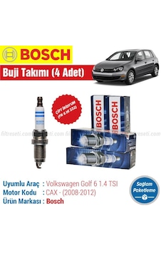 Vw Golf 6 1.4 Tsı Bosch Çift İridyum Buji Takımı 2008-2012 Vw Golf 6 1.4 Tsı Bosch Çift İridyum Buji Takımı 2008-2012