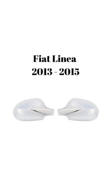 Fiat Linea 2013 2014 2015 Uyumlu Krom Ayna Kapağı Seti