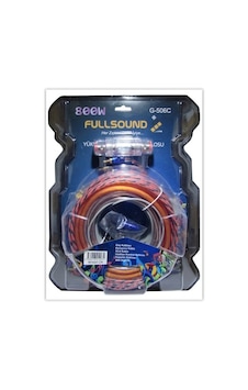 Fully 8Ga 800W Oto Anfi Silikon Kablo Seti