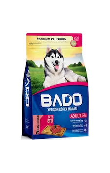 Bado Yetişkin Etli Köpek Maması 2500 G Bado Yetişkin Etli Köpek Maması 2500 G