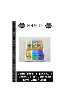 Delux Serisi Sigara Külü Salon Objesi Dekoratif Eşya Cam Küllük Delux Serisi Sigara Külü Salon Objesi Dekoratif Eşya Cam Küllük