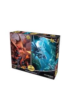 Prime 3d Ateş Ejderhası Ve Su Ejderhası İkili Puzzle 200 Parça Nhr Eğitici Oyuncaklar Prime 3d Ateş Ejderhası Ve Su Ejderhası İkili Puzzle 200 Parça Nhr Eğitici Oyuncaklar