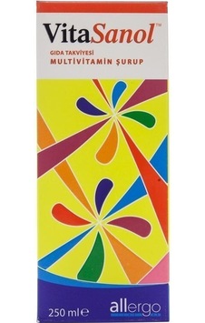 Allergo Vitasanol Multivitamin Şurup 250 Ml Allergo Vitasanol Multivitamin Şurup 250 Ml