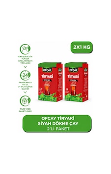 Ofçay Tiryakisine Dökme Siyah Çay, 1000 Gr X2