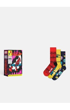 Happy Socks Çok Renkli Erkek Desenli Çorap Marvel Spider-man 3-pack Socks Gif Pudra Happy Socks Çok Renkli Erkek Desenli Çorap Marvel Spider-man 3-pack Socks Gif Pudra