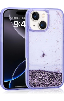 Apple Uyumlu iPhone 13 Kılıf Sıvılı Simli Şeffaf Arka Yüzey Zore Keto Silikon Kapak Çok Renkli Apple Uyumlu iPhone 13 Kılıf Sıvılı Simli Şeffaf Arka Yüzey Zore Keto Silikon Kapak Çok Renkli