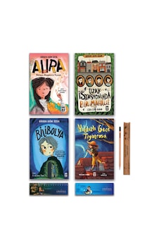İlk Genç Timaş Yıldızlı Gece Tiyatrosu - Aura - Bilibolya - Uzay İstasyonunda Bir Mahalle Set 4 Kitap İlk Genç Timaş Yıldızlı Gece Tiyatrosu - Aura - Bilibolya - Uzay İstasyonunda Bir Mahalle Set 4 Kitap