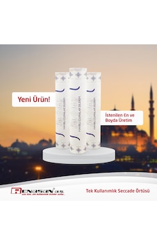 Renasan Tek Kullanımlık Seccade Örtüsü 50 x 120 CM 80 Yaprak 1 Rulo Renasan Tek Kullanımlık Seccade Örtüsü 50 x 120 CM 80 Yaprak 1 Rulo