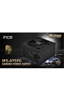 Inca Ips-075pb 750w 80+ Bronz Power Supply 80 Plus