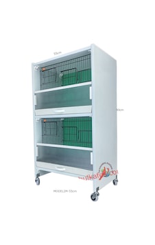İstanbul Kafes Model 2 Pvc Kuş Dolabı İstanbul Kafes Model 2 Pvc Kuş Dolabı