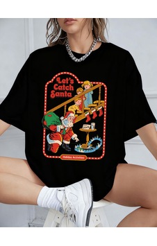 Noıssey Urban Pop Graphic Kadın Tişört Koleksiyonukod 5603 Siyah Noıssey Urban Pop Graphic Kadın Tişört Koleksiyonukod 5603 Siyah