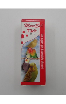 MAXİSOL Tuvit Süs Kuşları İçin B Komplex Vitamini Tüy Bakım MAXİSOL Tuvit Süs Kuşları İçin B Komplex Vitamini Tüy Bakım