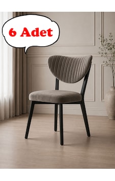 Teknor 6 Adet Elma Sandalye Modern Kadife Kapitone Sırtlı Mutfak Yemek Odası Balkon Kafe Sandalyesi 85 Cm Kahverengi Teknor 6 Adet Elma Sandalye Modern Kadife Kapitone Sırtlı Mutfak Yemek Odası Balkon Kafe Sandalyesi 85 Cm Kahverengi