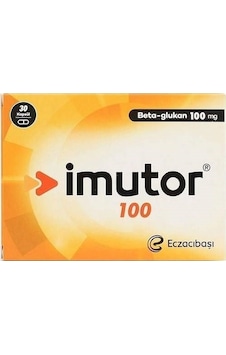 Imutor Beta Glukan 30 Kapsül Imutor Beta Glukan 30 Kapsül