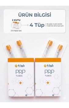 T-lab Orijinal Prp Tubes 2 Paket 4 Tüp