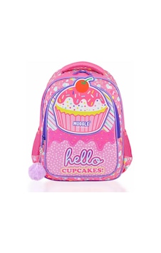 Muggle Mu-7051 Cup Cake Pembe Okul Çantası Muggle Mu-7051 Cup Cake Pembe Okul Çantası